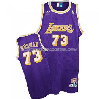 Maillot Retro Los Angeles Lakers Rodman Purpura