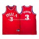 Maillot Retro Philadelphia 76ers Iverson 1964 Rouge