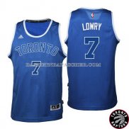 Maillot Retro Toronto Raptors Lowry Bleu