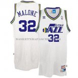 Maillot Retro Utah Jazz Malone Blanc Maillot Retro Utah Jazz Malone Blanc