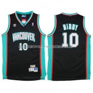 Maillot Retro Vancouver Memphis Grizzlies Bibby Noir