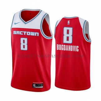 Maillot Sacramento Kings Bogdan Bogdanovic Ville Rouge