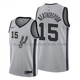 Maillot San Antonio Spurs Quinndary Weatherspoon Statement 2019-20 Gris