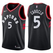 Maillot Toronto Raptors Bruno Caboclo Statehombret 2017-18 Noir