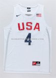 Maillot USA 2016 Curry Blanc