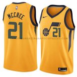 Maillot Utah Jazz Erik Mccree Statement 2018 Jaune Maillot Utah Jazz Erik Mccree Statement 2018 Jaune