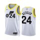 Maillot Utah Jazz Walker Kessler NO 24 Association 2022-23 Blanc