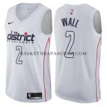 Maillot Washington Wizards John Wall Ville Blanc Maillot Washington Wizards John Wall Ville Blanc