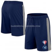 Short Minnesota Timberwolves 75th Anniversary Bleu