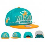 Casquette Miami Heat New Era 9Fifty Vert