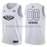 Maillot All Star 2018 New Orleans Pelicans Nike Personnalise Blanc
