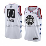 Maillot All Star 2019 Detroit Pistons Personnalise Blanc