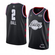 Maillot All Star 2019 Los Angeles Lakers Lonzo Ball Noir