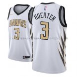 Maillot Atlanta Hawks Kevin Huerter Ciudad 2018-19 Blanc Maillot Atlanta Hawks Kevin Huerter Ciudad 2018-19 Blanc