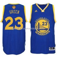Maillot Authentique Golden State Warriors Green Bleu