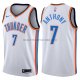 Maillot Authentique Oklahoma City Thunder Anthony 2017-18 Blanc