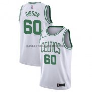 Maillot Boston Celtics Jonathan Gibson Association 2017-18 Blanc