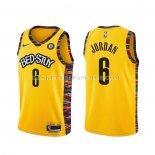 Maillot Brooklyn Nets Deandre Jordan Ville 2020-21 Jaune Maillot Brooklyn Nets Deandre Jordan Ville 2020-21 Jaune