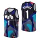 Maillot Brooklyn Nets Mikal Bridges NO 1 Ville 2023-24 Noir