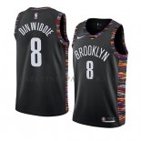 Maillot Brooklyn Nets Spencer Dinwiddie Ville 2019 Noir