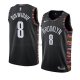 Maillot Brooklyn Nets Spencer Dinwiddie Ville 2019 Noir