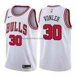 Maillot Chicago Bulls Noah Vonleh Association 2017-18 Blanc