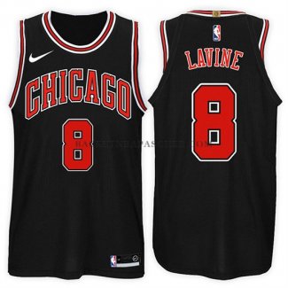 Maillot Chicago Bulls Zach Lavine Statement 2017-18 Noir