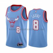 Maillot Chicago Bulls Zach Lavine Ville Bleu
