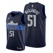 Maillot Dallas Mavericks Boban Marjanovic Statement Bleu