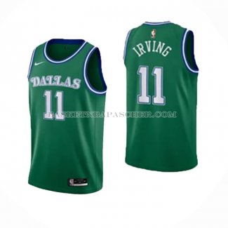 Maillot Dallas Mavericks Kyrie Irving NO 11 Classic Vert