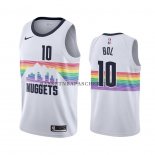 Maillot Denver Nuggets Bol Bol Ville Blanc Maillot Denver Nuggets Bol Bol Ville Blanc