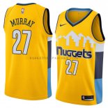Maillot Denver Nuggets Jamal Murray Statement 2018 Jaune Maillot Denver Nuggets Jamal Murray Statement 2018 Jaune