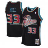 Maillot Detroit Pistons Grant Hill Mitchell & Ness 1998-99 Noir