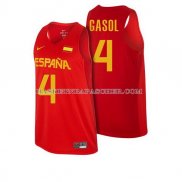 Maillot Espagne Gasol 2016 Rouge