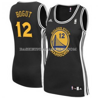 Maillot Femme Golden State Warriors Bogut Noir