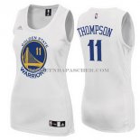 Maillot Femme Golden State Warriors Thompson Blanc