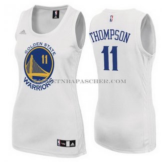 Maillot Femme Golden State Warriors Thompson Blanc
