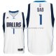 Maillot Fete des peres Dallas Mavericks Dad Blanc