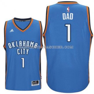 Maillot Fete des peres Oklahoma City Thunder Dad Bleu