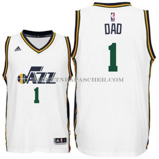 Maillot Fete des peres Utah Jazz Dad Blanc
