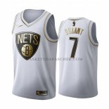 Maillot Golden Edition Brooklyn Nets Kevin Durant Blanc