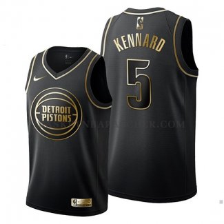 Maillot Golden Edition Detroit Pistons Luke Kennard Noir