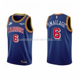 Maillot Golden State Warriors Alen Smailagic NO 6 75th Anniversary Bleu