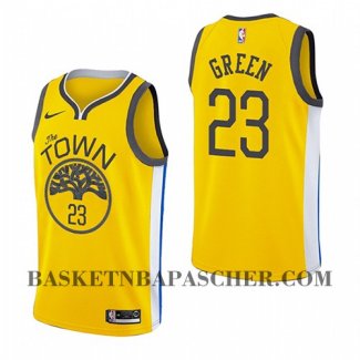 Maillot Golden State Warriors Draymond Green Vert Earned 2018-19