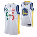 Maillot Golden State Warriors Juan Toscano-Anderson NO 95 2022 Slam Dunk Special Mexique Edition Blanc