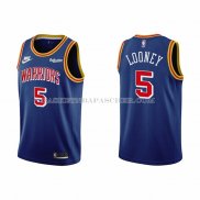 Maillot Golden State Warriors Kevon Looney NO 5 75th Anniversary Bleu