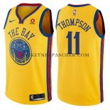 Maillot Golden State Warriors Klay Thompson Ville Jaune