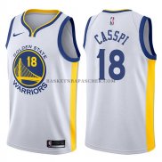 Maillot Golden State Warriors Omri Casspi Association 2017-18 Bl