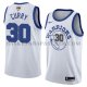 Maillot Golden State Warriors Stephen Curry Classic 2017-18 Blan
