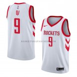 Maillot Houston Rockets Zhou Qi Association 2018 Blanc Maillot Houston Rockets Zhou Qi Association 2018 Blanc